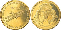 Frankreich 100 Francs Münze, Europa, UNZ, Bronze-Aluminium -