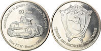 Frankreich 50 Francs Münze, Adelie, UNZ, Cupro-nickel Aluminium -