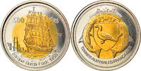 Frankreich 500 Francs Münze, Tromelin, UNZ, Bi-Metallic -