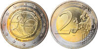 Deutschland 2 Euro EMU, Hambourg, UNZ, Bi-Metallic -