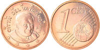 Vatikanstadt Euro Cent Rome, UNZ, Copper Plated Steel, KM:375 -
