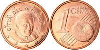Vatikanstadt Euro Cent Rome, BU, UNZ, Copper Plated Steel, KM:375 -