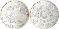 Portugal 10 Euro NAUTICA, Lisbon, UNZ, Silber, KM:748 -