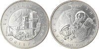San Marino 5 Euro Premier homme dans l'espace, Rome, STGL, Silber -