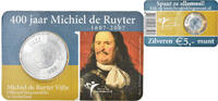Niederlande 5 Euro Utrecht, FDC, STGL, Silber, KM:267 -
