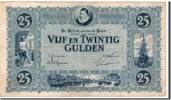 Niederlande 25 Gulden Geldschein, SS -