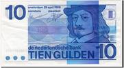 Niederlande 10 Gulden Geldschein, VZ -