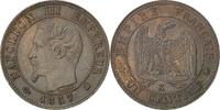 Frankreich Centime Münze, Napoleon III, Napoléon III, Bordeaux, SS+ -