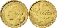 Frankreich 10 Francs Münze, Guiraud, Beaumont le Roger, VZ+ -