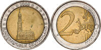 Deutschland 2 Euro Stuttgart, error wrong ring, VZ, Copper-nickel -