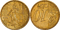 Frankreich 10 Euro Cent Pessac, Error Coin Alignment, VZ, Messing -