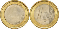 San Marino 1 Euro Pessac, observe struck thru, UNZ, Cupro-nickel -