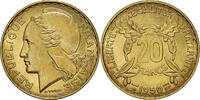 Frankreich 20 Francs Münze, Essai de Turin, Paris, ESSAI, UNZ -