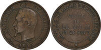 Frankreich 10 Centimes Münze, Lille, S, Bronze, KM:M24, Gadoury:249c -