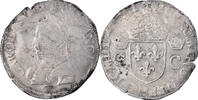 Frankreich Teston Münze, Charles IX, Nantes, S+, Silber -