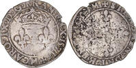 Frankreich Double Sol Parisis Münze, Charles IX, Toulouse, S+, Silber -