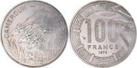 Kamerun 100 Francs Münze, Paris, ESSAI, STGL, Nickel, KM:E16 -