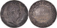 Frankreich 5 Francs Münze, Louis-Philippe, Rouen, S, Silber, KM:735.2 -