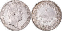 Frankreich 5 Francs Münze, Louis-Philippe, Rouen, S, Silber, KM:737.2 -