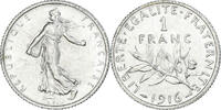 Frankreich Franc Münze, Semeuse, Paris, UNZ, Silber, KM:844.1 -