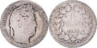 Frankreich Franc Münze, Louis-Philippe, Paris, SGE, Silber, KM:748.1 -
