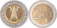 Deutschland 2 Euro Trial Turning Star with 5DM edge, SS, Bi-Metallic -