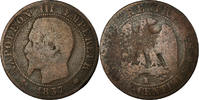 Frankreich 5 Centimes Münze, Napoleon III, Napoléon III, Bordeaux -