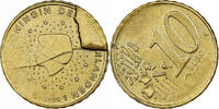 Niederlande 10 Euro Cent Beatrix, error cud coin and rotated die -
