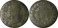Frankreich 5 Centimes Münze, Dupré, Strasbourg, S, Bronze, KM:640.4 -