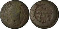 Frankreich 5 Centimes Münze, Dupré, Metz, SGE+, Bronze, KM:640.2, Le -