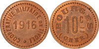 Frankreich 10 Centimes Münze, VZ, Kupfer, Elie:30.1 -