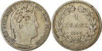 Frankreich Franc Münze, Louis-Philippe, 1946, Rouen, S, Silber, KM:748.2 -