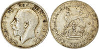 Großbritannien Shilling Münze, George V, SS, Silber, KM:816 -