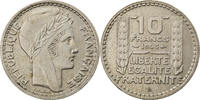 Frankreich 10 Francs Münze, Turin, Beaumont - Le Roger, Rameaux longs -