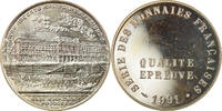 Frankreich 100 Francs Münze, UNZ+, Nickel -