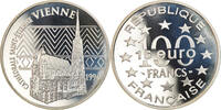 Frankreich 100 Francs-15 Euro Münze, Vienne - Cathédrale Saint-Etienne -