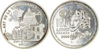 Frankreich 6.55957 Francs Münze, Paris, Proof, STGL, Silber, KM:1225 -