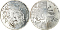 Frankreich 100 Francs Münze, Jean Jaurès, Paris, Proof, STGL, Silber -
