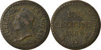Frankreich Centime Münze, Dupré, Paris, SGE+, Bronze, KM:646 -