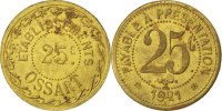 Frankreich 25 Centimes Münze, SS, Messing, Elie:275.3 -