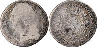 Frankreich 12 Sols, 1/10 ECU Münze, Louis XV, 1/10 Écu au bandeau -