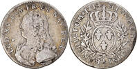 Frankreich 12 Sols, 1/10 ECU Münze, Louis XV, 1/10 Écu aux branches d'olivier, 12 Sols, 1/10 -