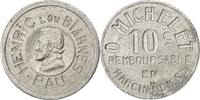 Frankreich 10 Centimes Münze, SS, Aluminium, Elie:50.2 -