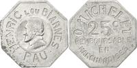 Frankreich 25 Centimes Münze, SS, Aluminium, Elie:50.3 -