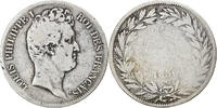 Frankreich 5 Francs Münze, Louis-Philippe, Lille, S, Silber, KM:735.13 -