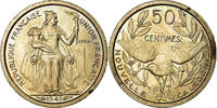 Neukaledonien 50 Centimes Münze, Paris, ESSAI, UNZ, Copper-nickel -