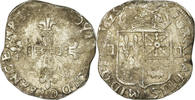 Frankreich 1/4 Ecu Münze, Louis XIII, 1/4 Écu de Béarn, Morlaas, S -