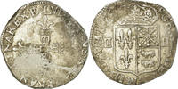 Frankreich 1/4 Ecu Münze, Louis XIII, 1/4 Écu de Béarn, Morlaas, SS -