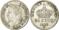 Frankreich 20 Centimes Münze, Napoleon III, Napoléon III, Bordeaux -