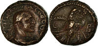 Tetradrachm Münze, Claudius II (Gothicus), Alexandria, SS, Kupfer -
